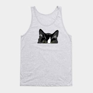 Peeping Kitty Cat Tank Top